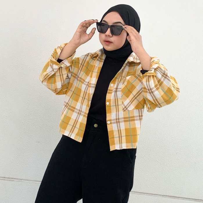 Secy crop flanel