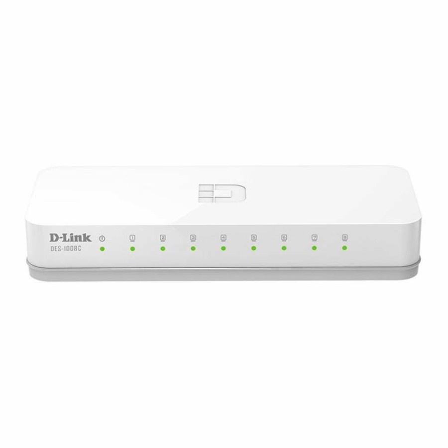 D-LINK SWITCH 8 PORTS 10/100 Mbps DES-1008C RESMI