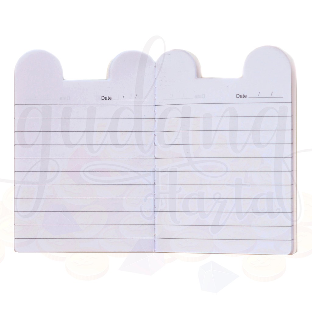 Notebook Kucing Panda Mini Lucu Unik Notes GH 308007