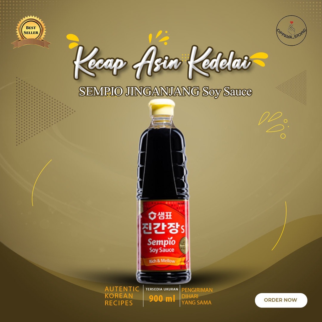 

Sempio Jinganjang 860Ml Soy Sauce Jin S Kecap Asin Kedelai Korea