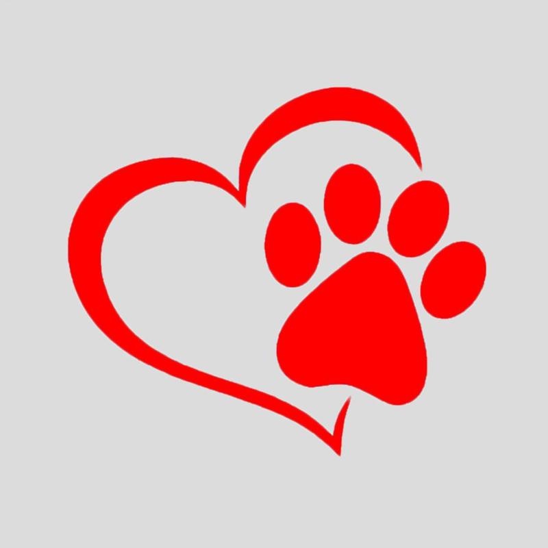 [1 Pcs Cat paw footprint Car Stickers] [Automobile Fuel Gauge Self-Adhesive Vinyl Stickers]