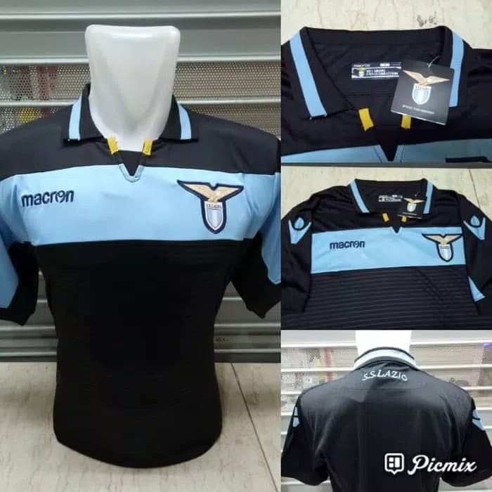 JERSEY BOLA LAZIO 3RD 2018/2019 GRADE ORI import