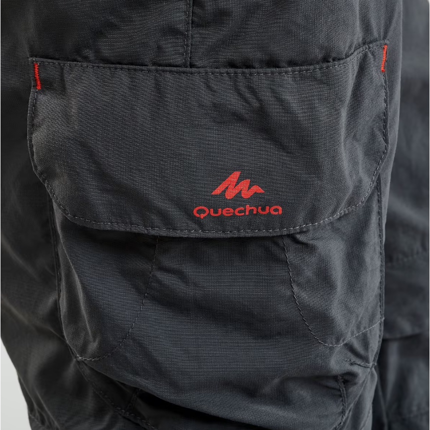 QUECHUA MH550 Celana Panjang Modular Anak Laki-Laki Hiking Menyerap Keringat