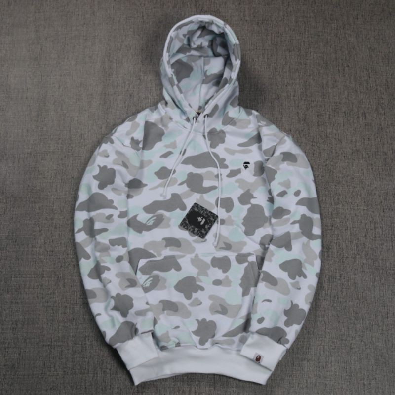 Camo Bape Hoodie Army  Premium Oversize Glow In the Dark