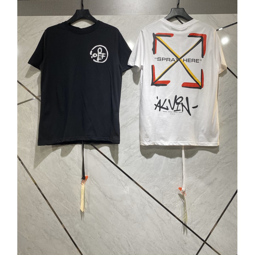 

Unik Off White 2020 Edition Spray Here Alvin Black / White Limited