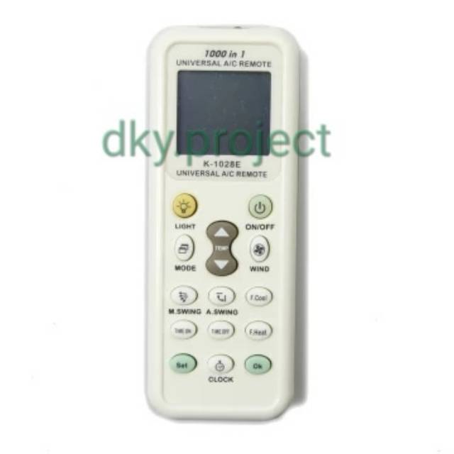 REMOTE AC UNIVERSAL MOZTEC