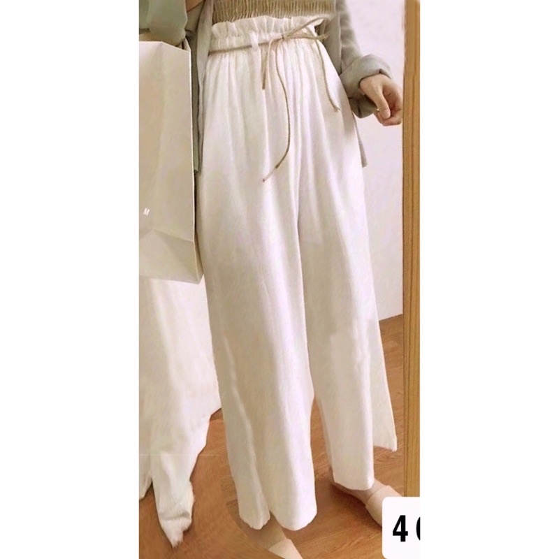 linen cullote / kulot linen celana linen celana kulot celana panjang