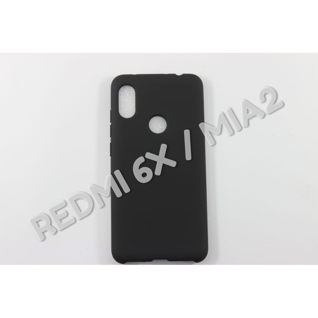 Softcase Case Redmi 6x Mi A2 Back Case Original I-Zore