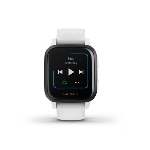 Garmin Venu Sq Music White Slate Original Garansi TAM 2 Tahun