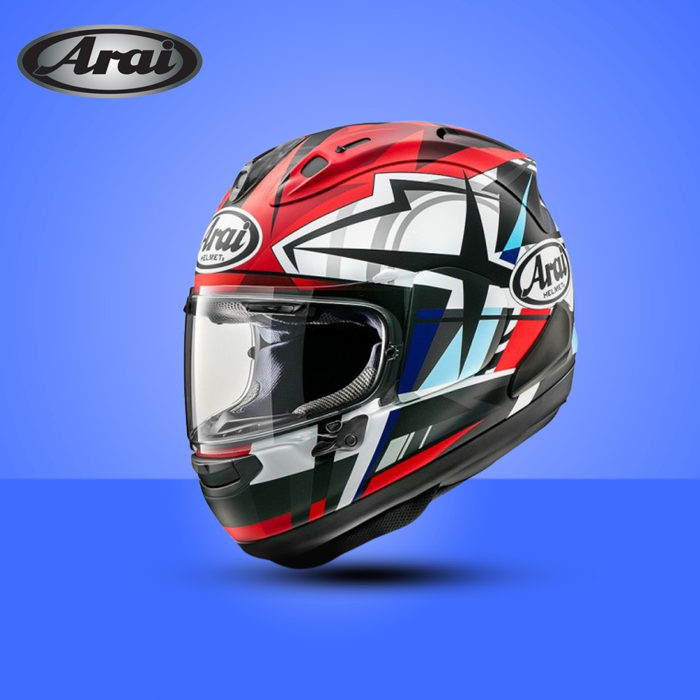 Helm Full Face half Face Arai Ori Original Cakil Classic Double Visor Test 1 H-01