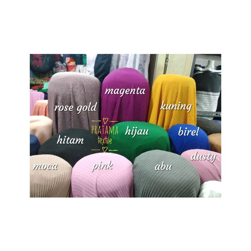  kain plisket  bahan plisket  moscrep premium untuk kerudung 