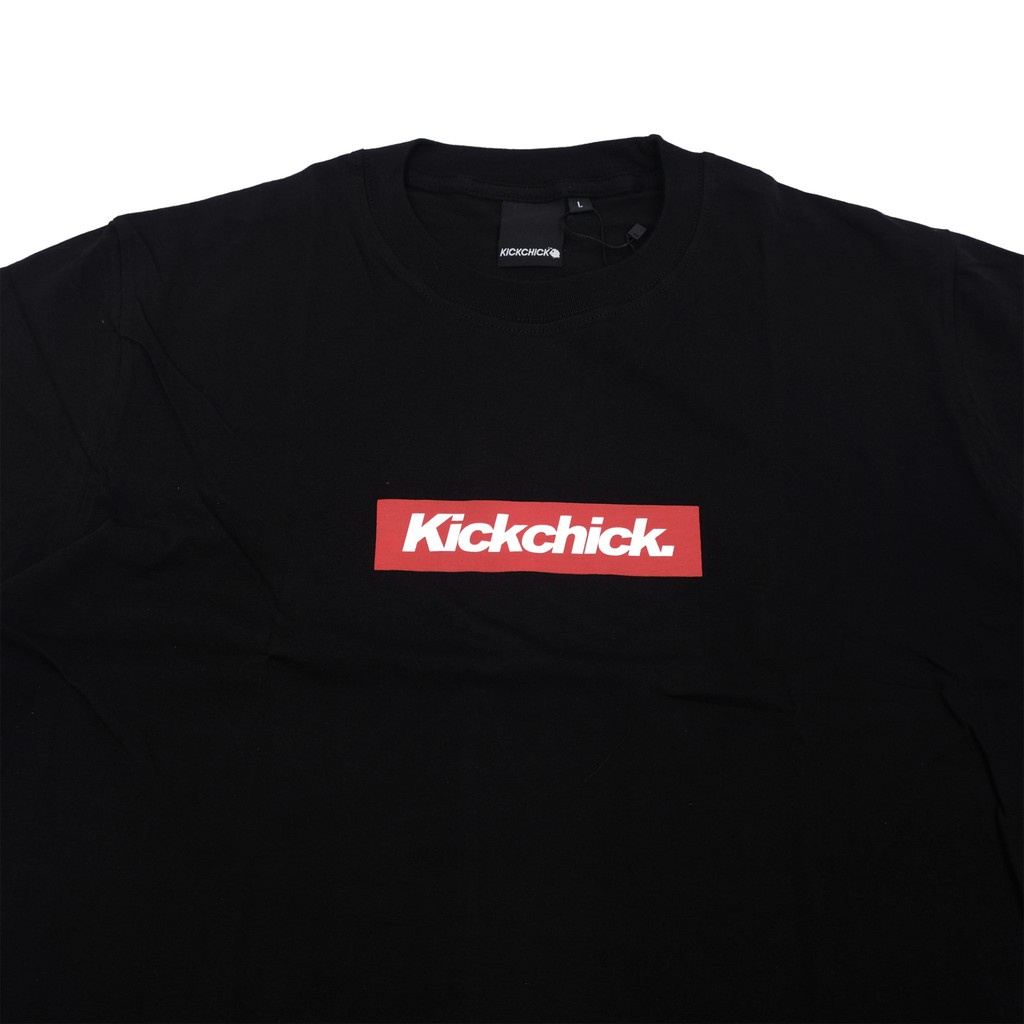 Tshirt Baju Kaos Distro Kickchick Flatfont  / Kaos Distro Pria Wanita