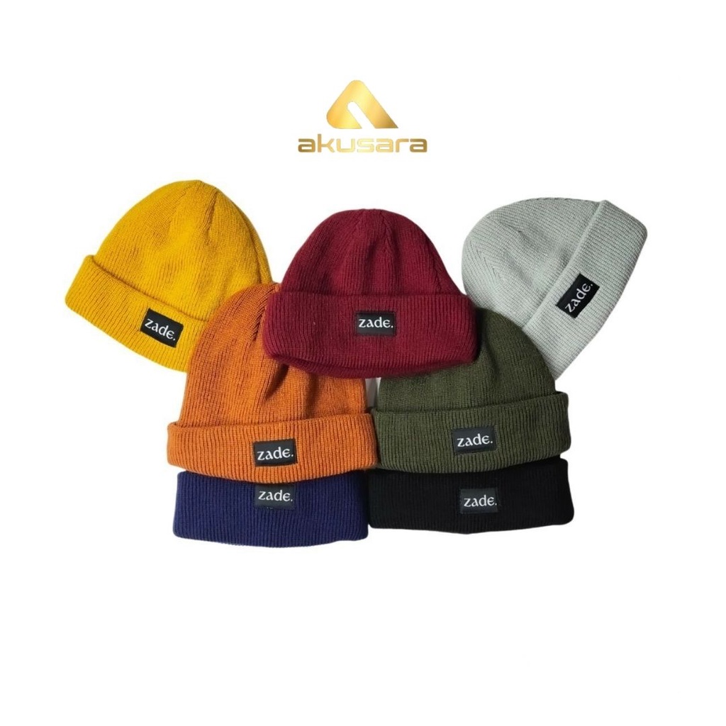 Kupluk Beanie Polos Bahan Spandek premium Dewasa ORIGINAL SALVIOHEXIA