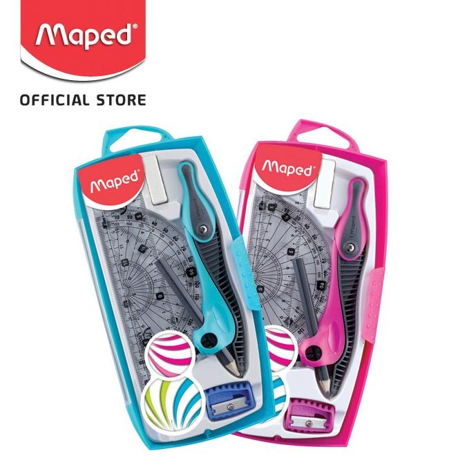 

~~~~~] Maped Jangka Kid'z 360 derajat 8 pcs set