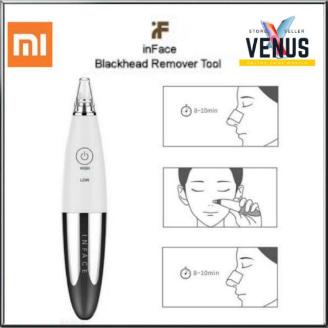 InFace Blackhead Remover Alat Pembersih Komedo Elektrik - MS7000