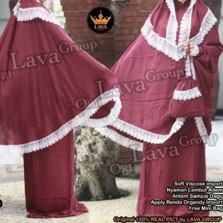 ➾ BUTIK.MADINAH MUKENA DEWASA NAGITA SLAVINA RENDA ➻