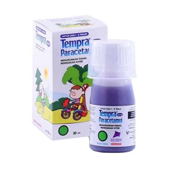 Tempra 30 ml Syrup Turun Panas ORIGINAL-BPOM