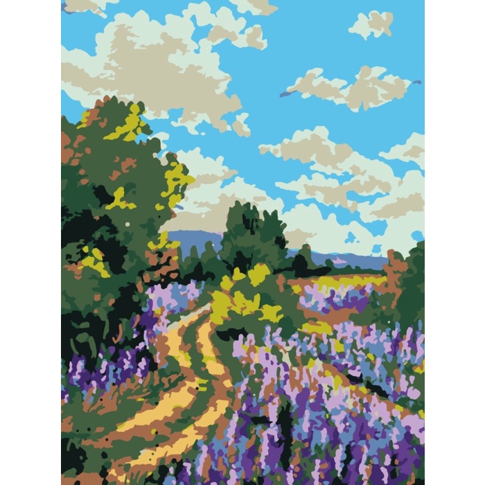 

(TERLARIS) Paint By Number Bartega - Spring Time (Season Series) - Without Easel