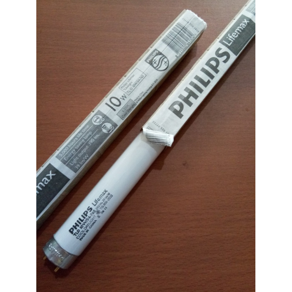 Lampu TL Philips 10W 10Watt 10 W Watt TL-D Neon Putih / Kuning