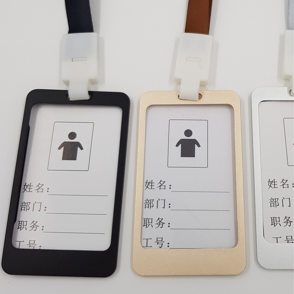 

nametag card holder HITAM