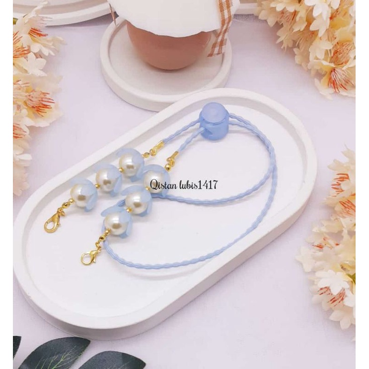 Strap Mangkok mutiara dove ice