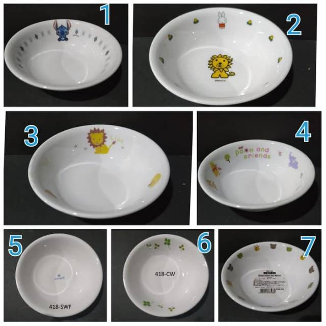 Corelle Cereal Bowl Karakter