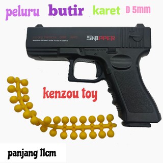  Mainan  Pistol  Kokang Mini Peluru  Karet  Unik Shopee Indonesia