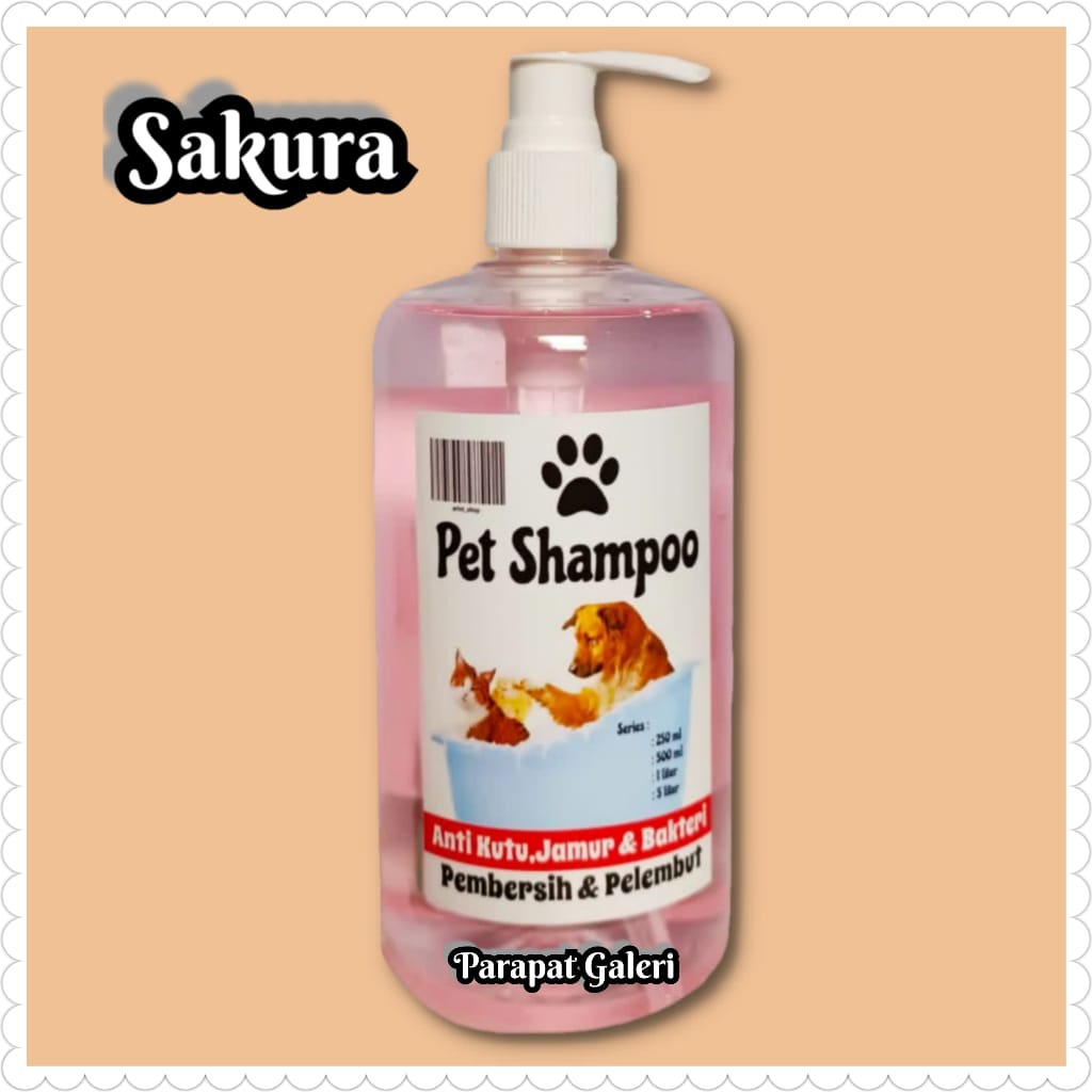Shampo Jamur &amp; Kutu 500 ml Anti Bacterial untuk Kucing / Anjing dan hewan peliharaan lainnya