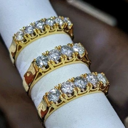 CINCIN EMAS BERLIAN LISTRING BERLIAN EROPA ASLI