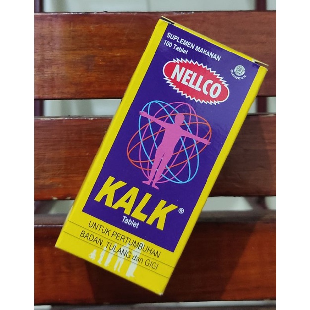Kalk Nellco 100 Tablet / Memenuhi kebutuhan Kalsium