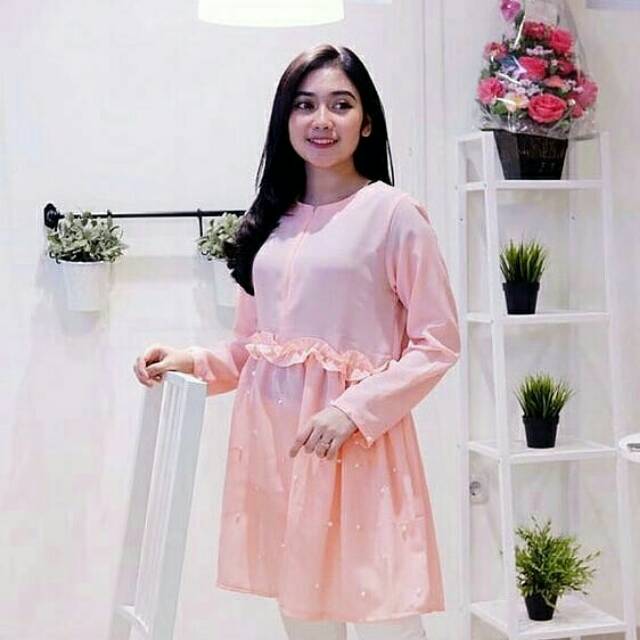 ATASAN, TUNIK, Blouse wanita, atasan wanita, BLOUSE, Fashion muslim, baju wanita, YANINA TUNIK