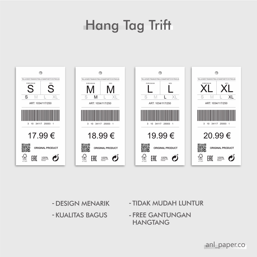 

Hang Tag Desain Price Tag Label Baju Hangtag Toko Hangtag Logo Stiker Merek Label Lebel Olshop Jualan Bisnis Fashion Tali Hantag Usaha Toko Murah Trift Size