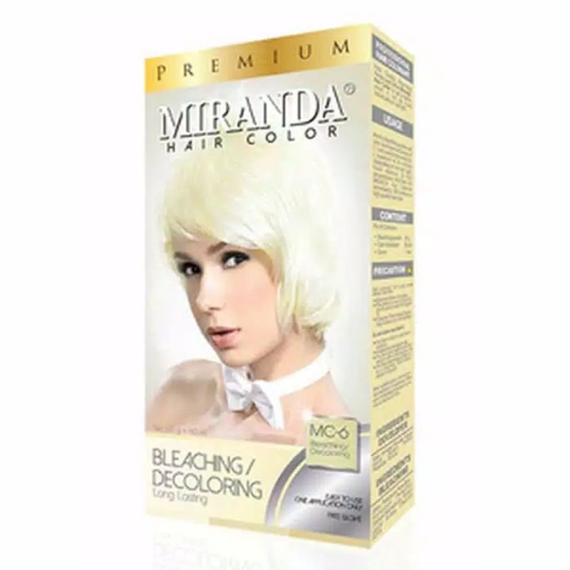 miranda hair colour/miranda bleaching
