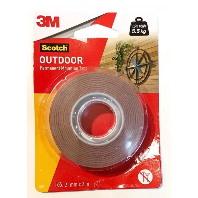 

PROMO 3M Scotch Double Tape Foam Tape VHB Mounting Outdoor 4011