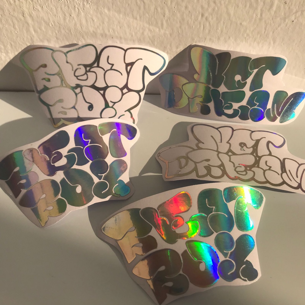 N C T DREAM BEAT BOX HOLOGRAM STICKER