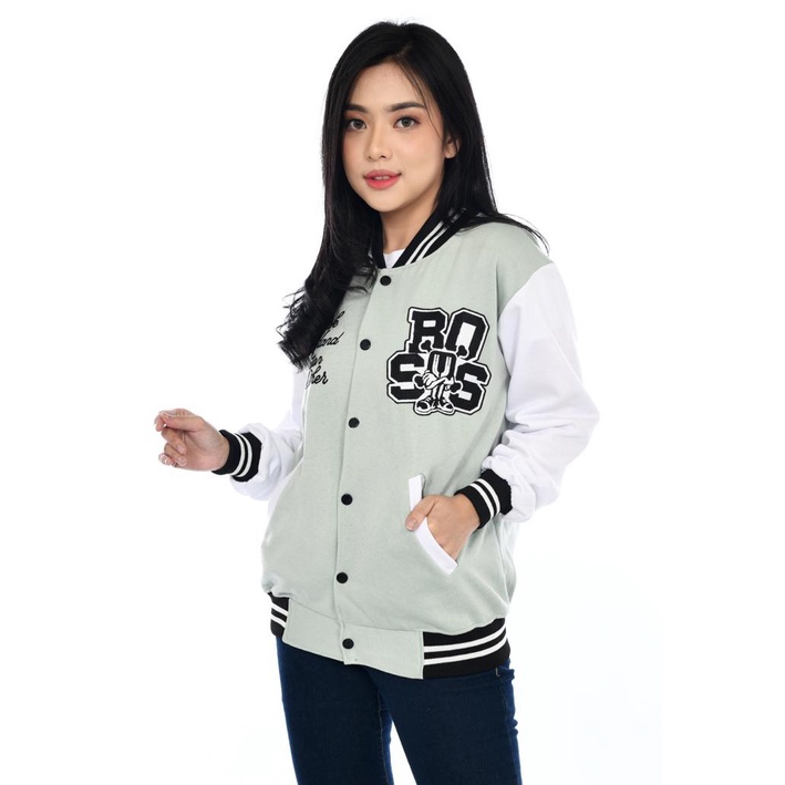 Jaket Varsity Wanita X Urband Absolute Boss