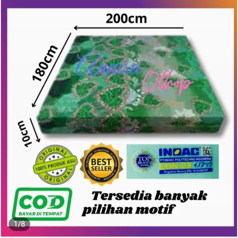 [ 200x180x10 ]  kasur busa inoac / busa kasur inoac / inoac kasur busa EON LG D23 Ukuran 200cm 180cm