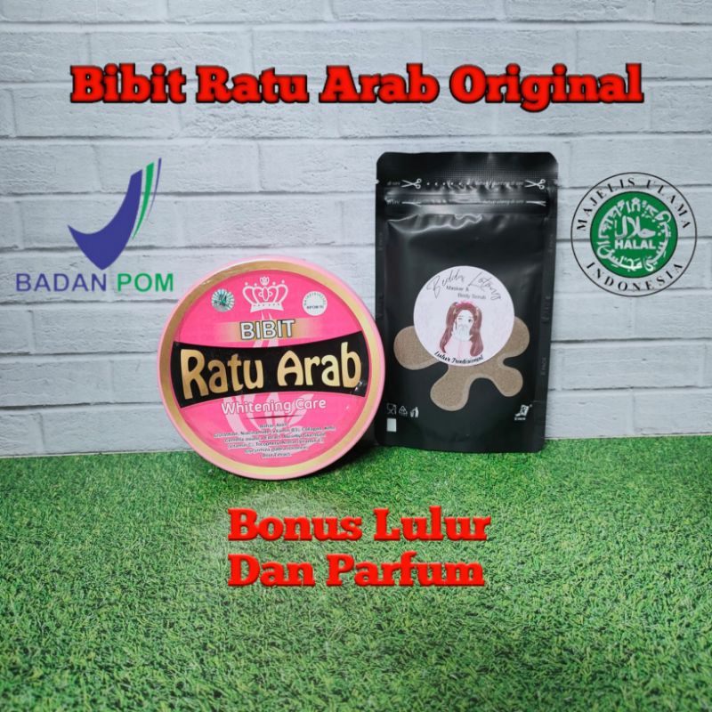 BIBIT RATU ARAB ORIGINAL BPOM/HB PEMUTIH/LOTION