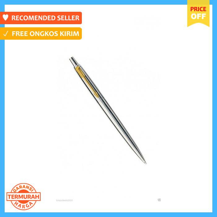 

Parker Jotter Gt Ball Pen Stainless Gold Trim Original - Alat Tulis - Pulpen