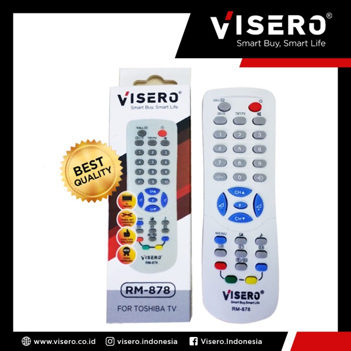 Remot / Remote Multi TV Tabung TOSHIBA (RM-878)