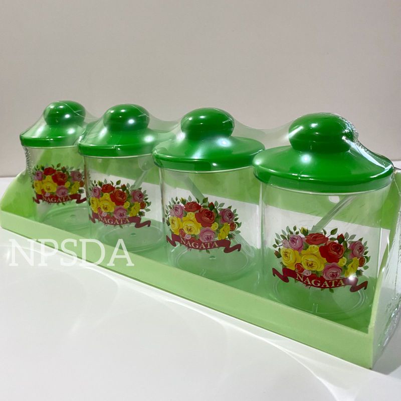 Tempat Bumbu Dapur/Kitchen Set Serbaguna Kristal Nagata