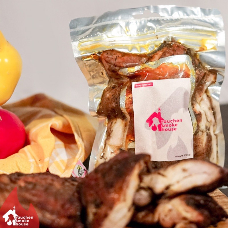 

Rauchen Smoked Chicken with Italian Chili Sauce