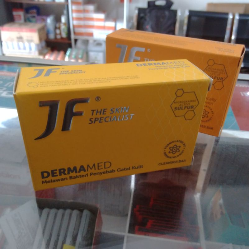 SABUN JF SULFUR ANTI ACNE | SABUN JF SULFUR DERMAMED