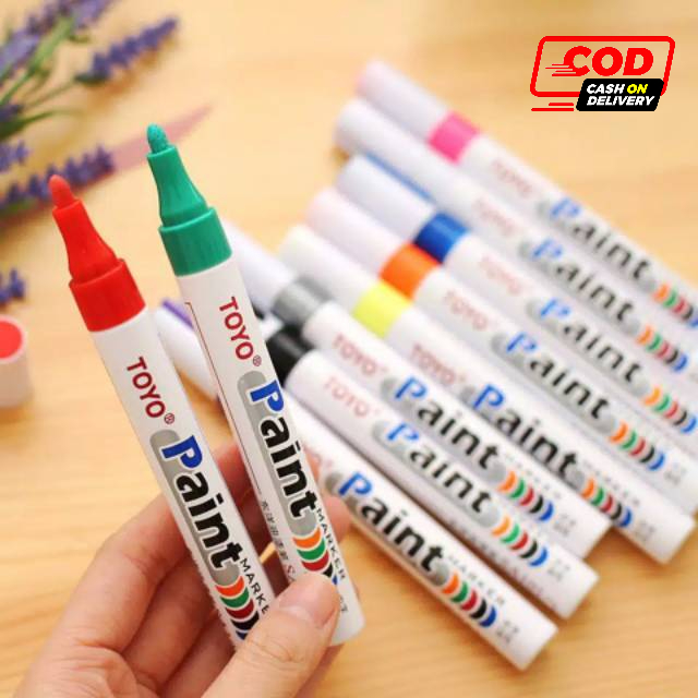 

(XPD1) ASLI Spidol Warna Ban Tire Paint Original TOYO Aksesoris Spidol Karet ban Motor Mobil Honda Yamaha