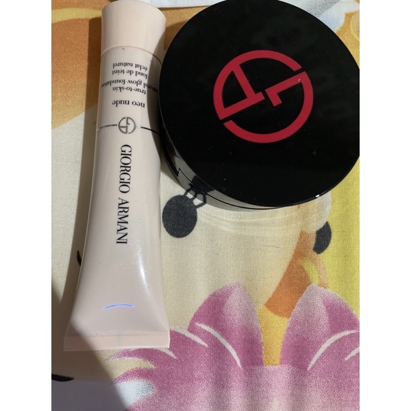 Giorgio armani, YSL cushion
