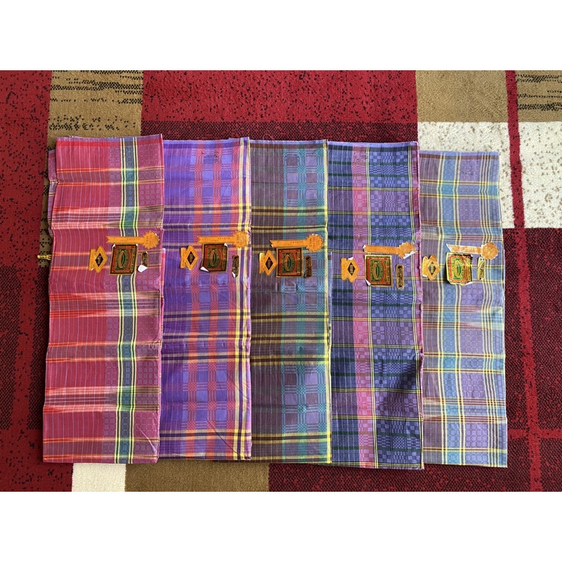 SARUNG CAP AYAM/GELANG MAS benang 60000motif Plupuh