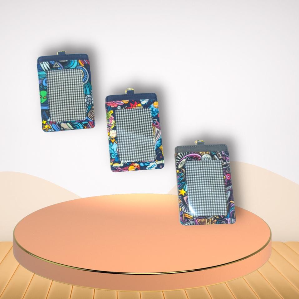 

Best Seller.. Gantungan ID Card Kantor Kasual Kalung Name Tag Holder Lanyard Anti Air Pria Wanita LS6