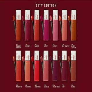 Maybelline Super Stay Matte Ink City Edition