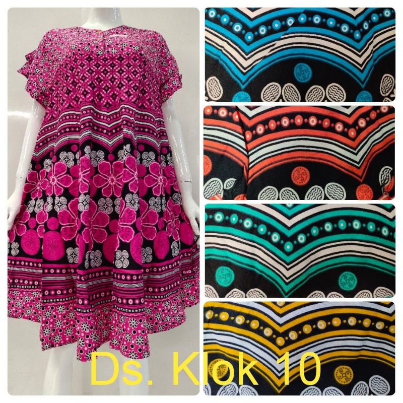 Daster batik HAP Klok payung oleh oleh jogja solo pekalongan adem