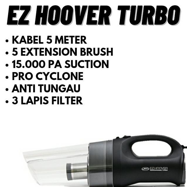 JACO EZ Hoover Turbo Vacuum Cleaner